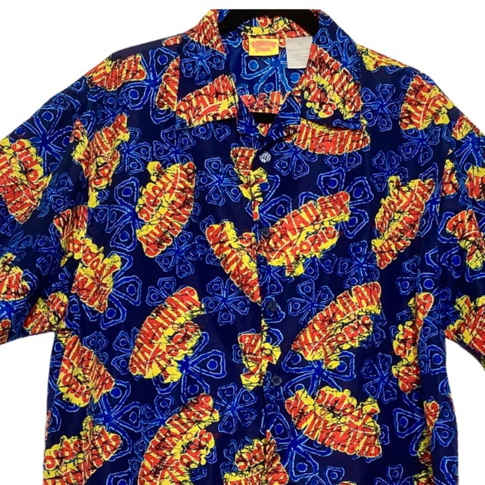 Hawaiian Tropic Button down